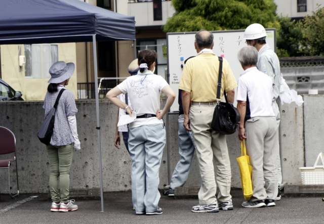 マンションの住人の方々